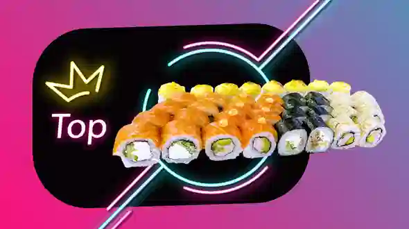 Страва Сет Топчик меню SUSHI MASTER UA Сет Топчик меню SUSHI MASTER UA